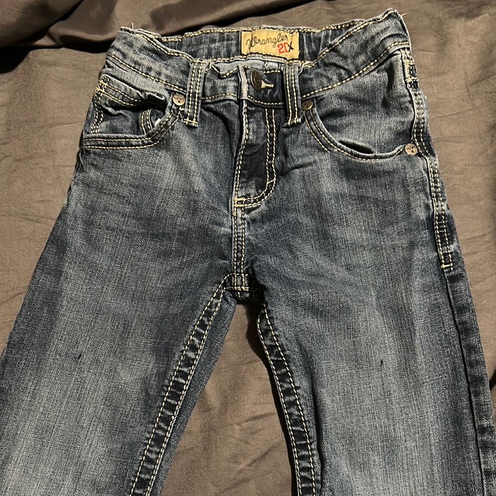 Wrangler Blue Jeans Classic Denim Bottoms